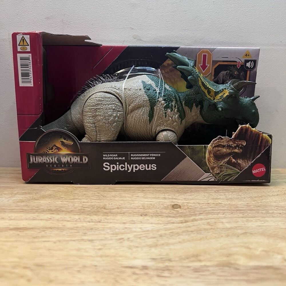 Jurassic World Rebirth Wild Roar Spiclypeus Dinosaur Figure NEW